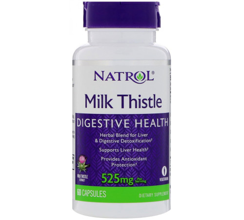 Расторопша Natrol Milk Thistle (60 капс)