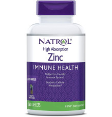 Цинк Natrol Zinc High Absorption (60 таб)
