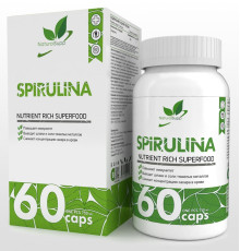 Спирулина NaturalSupp Spirulina (60 капс)