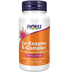 Ко-Энзим В-комплекс Now Foods Co-Enzyme B-complex (60 капс)