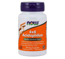 Ацидофилус Now Foods Acidophilus 4x6 Billion (60 капс)