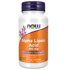 Альфа-липоевая кислота Now Foods Alpha Lipoic Acid (60 капс)