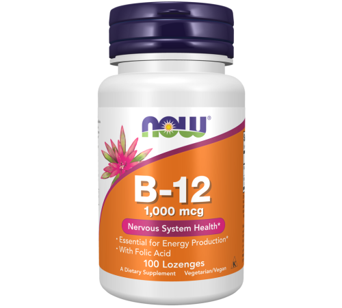 Витамин Б12 Now Foods Vitamin B-12 1000 mcg (100 таб)