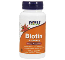 Биотин Now Foods Biotin 5000