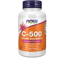 Аскорбат кальция Now Foods C-500 Calcium Ascorbate-C (100 капс)