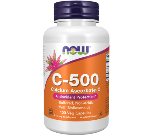 Аскорбат кальция Now Foods C-500 Calcium Ascorbate-C