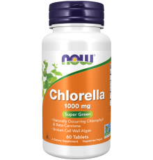 Хлорелла Now Foods Chlorella 1000 мг (60 таб)