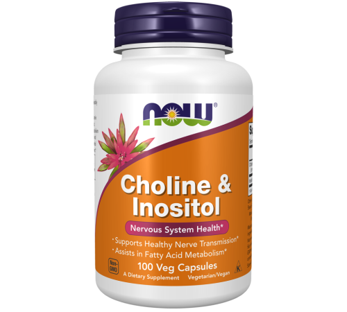 Холин инозитол Now Foods Choline & Inositol (100 капс)