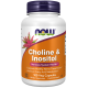 Холин инозитол Now Foods Choline & Inositol (100 капс)