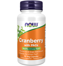 Экстракт клюквы Now Foods Cranberry with PACs (90 капс)