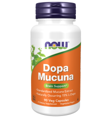 Мукуна жгучая NOW Foods Dopa Mucuna (90 капс)