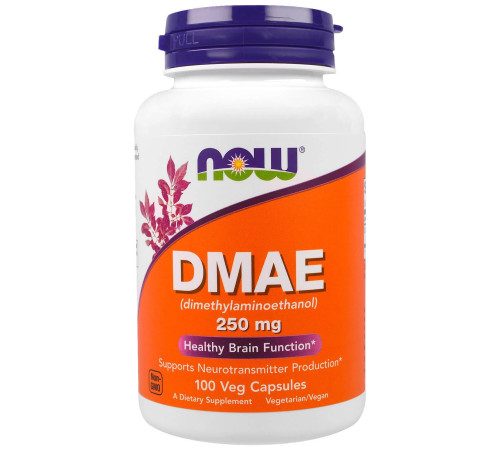 Диметиламиноэтанол Now Foods DMAE 250mg (100 капс)
