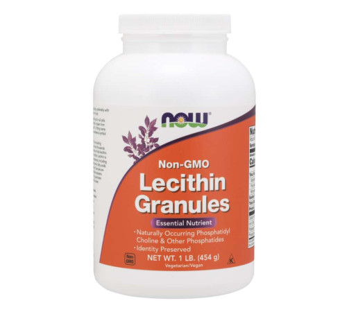 Лецитин Now Foods Lecithin Granules (454 гр)