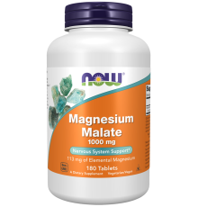 Магний Now Foods Magnesium Malate (180 таб)