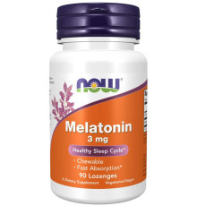 Мелатонин Now Foods Melatonin (90 жев таб)