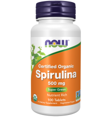 Спирулина Now Foods Spirulina (100 таб)