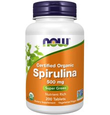 Спирулина Now Foods Spirulina (200 таб)