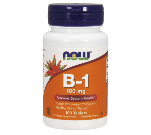 Витамин Б-1 Now Foods Vitamin B-1 (100 таб)