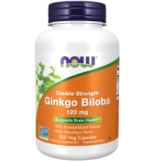 Гинкго билоба Now Foods Ginkgo Biloba 120mg (200 капс)