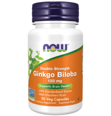 Гинкго билоба Now Foods Ginkgo Biloba 120mg (50 капс)