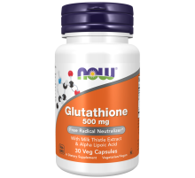 Глутатион Now Foods Glutathione 500 mg