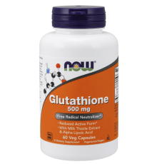 Глутатион Now Foods Glutathione 500 mg (60 капс)