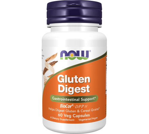 Ферменты для глютена Now Foods Gluten Digest Enzymes (60 капс)