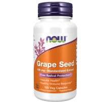 Экстракт виноградных косточек Now Foods Grape Seed 100mg (100 капс)