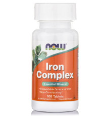 Железо Now Iron Complex (100 таб)