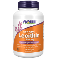 Соевый Лецитин Now Foods Lecithin 1200 мг (100 капс)