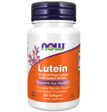 Лютеин Now Foods Lutein 10 мг (60 капс)
