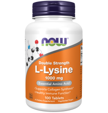 Лизин Now Foods L-Lysine 1000mg (100 таб)