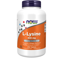 Лизин Now Foods L-Lysine 500 (250 таб)