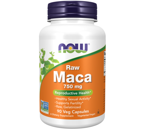 Мака перуанская Now Foods Maca 750 mg (90 капс)