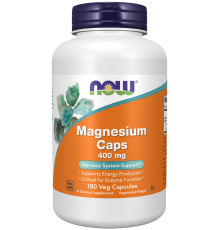 Магний Now Foods Magnesium Caps 400 mg (180 капс)