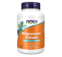 Магний Now Foods Magnesium Citrate (120 капс)