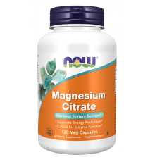 Магний Now Foods Magnesium Citrate (120 капс)