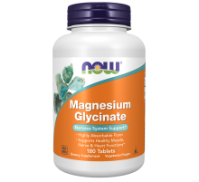 Магний глицинат Now Foods Magnesium Glycinate (180 таб)