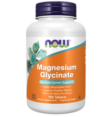 Магний глицинат Now Foods Magnesium Glycinate (180 таб)