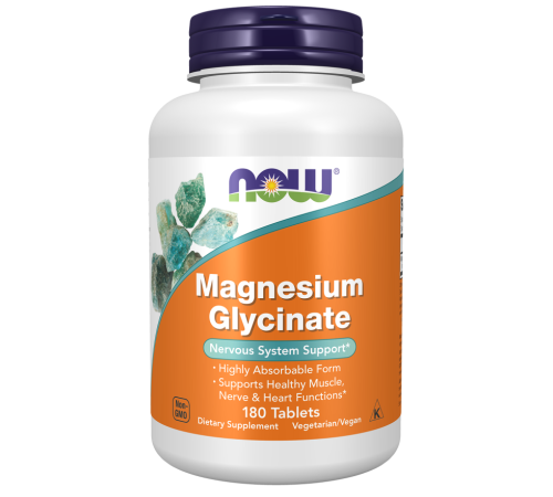Магний глицинат Now Foods Magnesium Glycinate (180 таб)