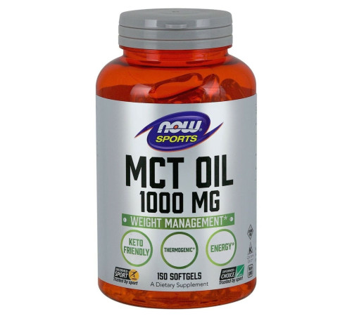 МСТ масло Now Foods MCT Oil (150 капс)