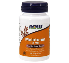Мелатонин Now Foods Melatonin 3mg (60 капс)