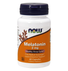 Мелатонин Now Foods Melatonin 3mg (60 капс)
