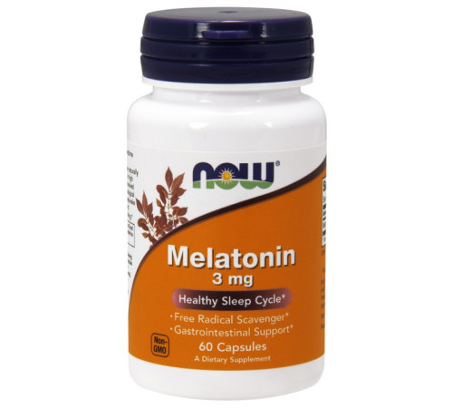 Мелатонин Now Foods Melatonin 3mg (60 капс)