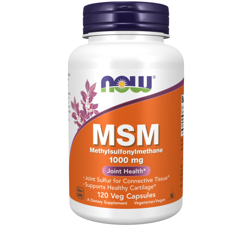 Метилсульфонилметан Now Foods MSM 1000 мг