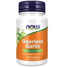 Экстракт чеснока Now Foods Odorless Garlic (100 капс)