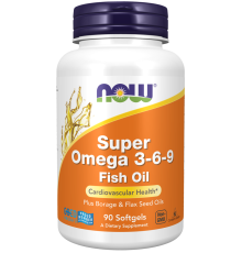 Омега 3-6-9 Now Foods Omega 3-6-9 (90 капс)