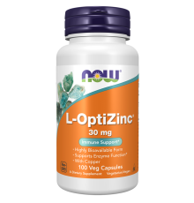 Цинк Пиколинат Now Foods L-OptiZinc (100 капс)