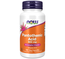 Пантотеновая кислота Now Foods Pantothenic Acid (100 капс)