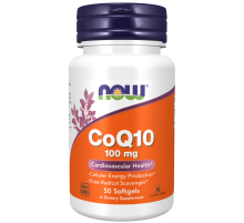 Коэнзим Q10 Now Foods CoQ10 100mg (50 капс)